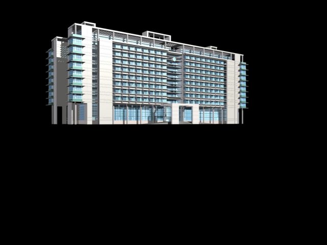 city planning office building fashion design - 25 3D Модель .c4d .max .obj .3ds .fbx .stl .blend 