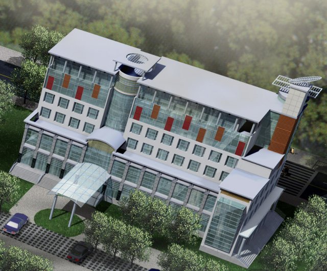 city planning office building fashion design - 27 3D Модель .c4d .max .obj .3ds .fbx .stl .blend 
