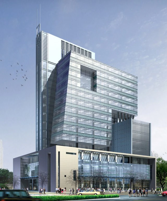 city planning office building fashion design - 28 3D Model .c4d .max .obj .3ds .fbx .stl .blend 