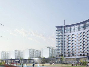 city planning office building fashion design - 32 3D Model