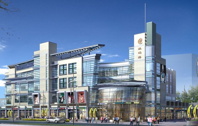 city planning office building fashion design - 36 3D Модель .c4d .max .obj .3ds .fbx .stl .blend 