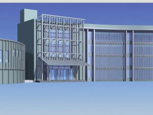 नगर नियोजन कार्यालय भवन फैशन डिजाइन - 37 3D मॉडल