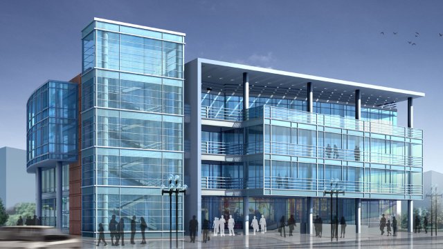 city planning office building fashion design - 38 Modelo 3D .c4d .max .obj .3ds .fbx .stl .blend