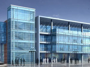 şehir planlama ofis binası moda tasarımı - 38 3D Model