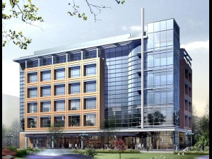 city planning office building fashion design - 40 3D Model