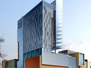 city planning office building fashion design - 41 3D-Modell