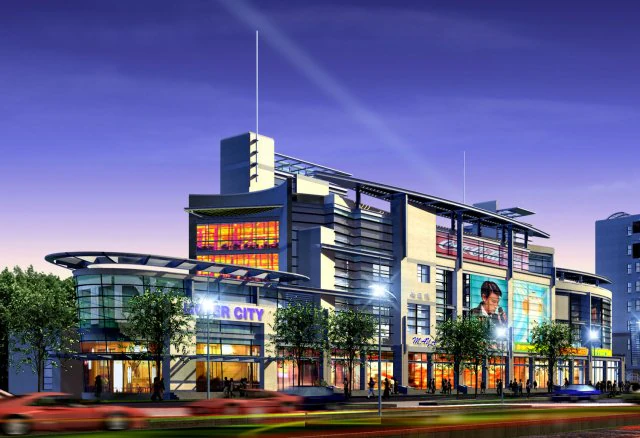 city planning office building fashion design - 43 3D Model .c4d .max .obj .3ds .fbx .stl .blend 