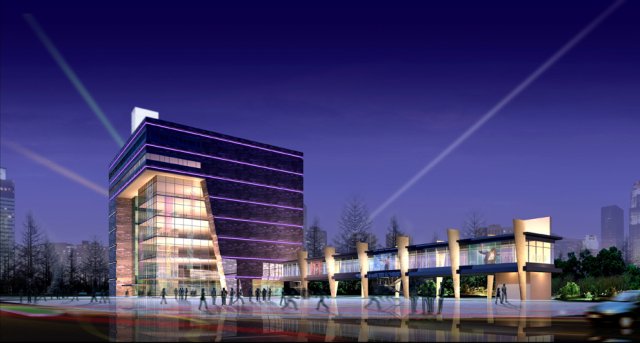 city planning office building fashion design - 44 Modelo 3D .c4d .max .obj .3ds .fbx .stl .blend 