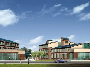 city planning office building fashion design - 53 3D Model