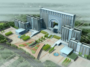 city planning office building fashion design - 54 3D Model