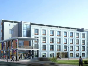 projektowanie mody biurowca urbanistyki - 61 Model 3D