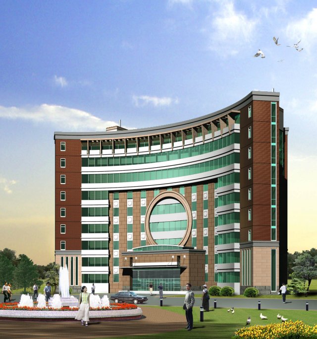 city planning office building fashion design - 64 3D Model .c4d .max .obj .3ds .fbx .stl .blend 