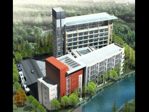 city planning office building fashion design - 65 3D Model