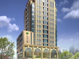 city planning office building fashion design - 69 3D Model