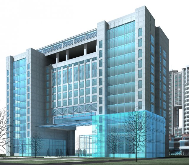 city planning office building fashion design - 72 3D Model .c4d .max .obj .3ds .fbx .stl .blend 
