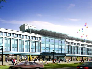 city planning office building fashion design - 79 3D Model