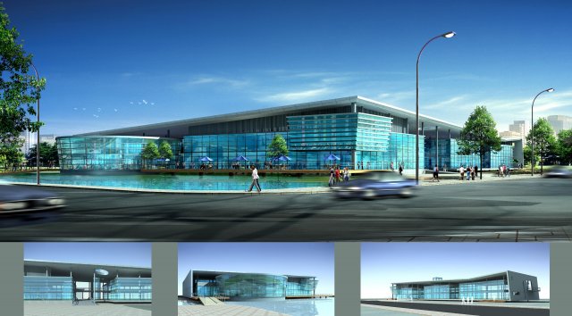city planning office building fashion design - 88 Modelo 3D .c4d .max .obj .3ds .fbx .stl .blend 