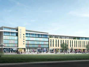 design de moda de pr&eacute;dio de escrit&oacute;rios de planejamento urbano - 90 Modelo 3D