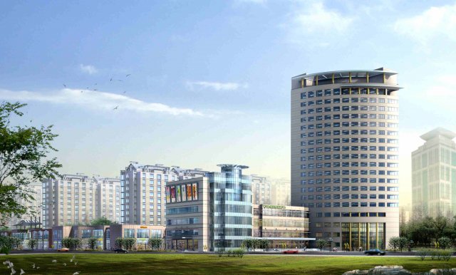 city planning office building fashion design - 94 3D Модель .c4d .max .obj .3ds .fbx .stl .blend 