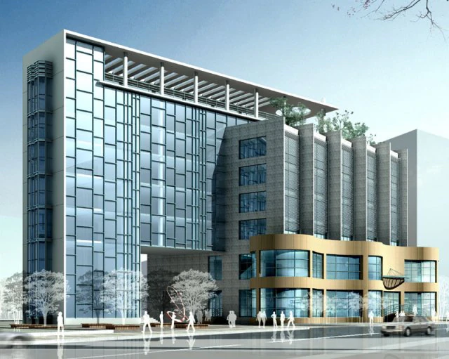 city planning office building fashion design - 96 3D Model .c4d .max .obj .3ds .fbx .stl .blend