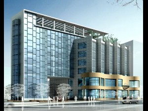 city planning office building fashion design - 96 Modèle 3D