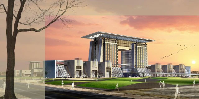 city planning office building fashion design - 106 3D Model .c4d .max .obj .3ds .fbx .stl .blend 
