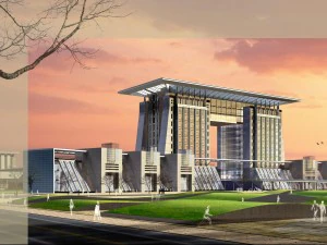 Городское планирование, офисное здание, дизайн одежды - 106 3D Модель