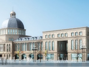 city planning office building fashion design - 108 3D Model