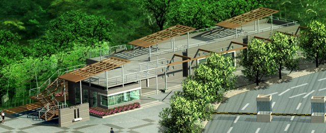 city planning office building fashion design - 112 3D Model .c4d .max .obj .3ds .fbx .stl .blend 