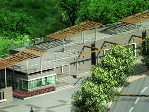 şehir planlama ofis binası moda tasarımı - 112 3D Model