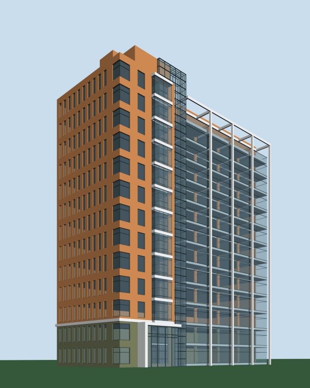 city planning office building fashion design - 115 3D 모델 .c4d .max .obj .3ds .fbx .stl .blend 