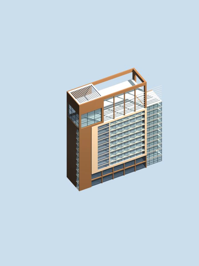 city planning office building fashion design - 123 3D Model .c4d .max .obj .3ds .fbx .stl .blend 