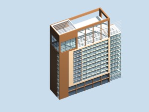 city planning office building fashion design - 123 3D 모델