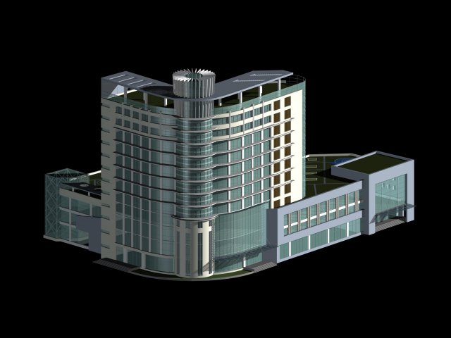 city planning office building fashion design - 125 Modello 3D .c4d .max .obj .3ds .fbx .stl .blend 