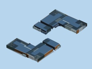 city planning office building fashion design - 132 3D 모델