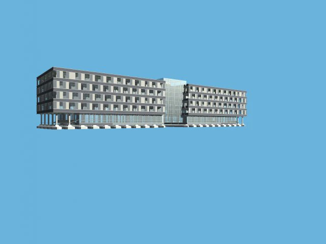 city planning office building fashion design - 146 3D Model .c4d .max .obj .3ds .fbx .stl .blend 