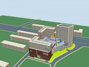 city planning office building fashion design - 148 3D 모델