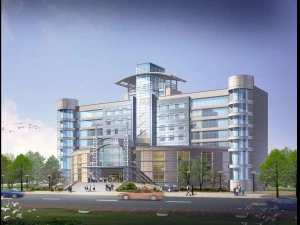 design de moda de prédio de escritórios de planejamento urbano - 150 Modelo 3D