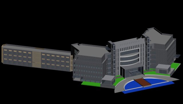 city planning office building fashion design - 155 3D मॉडल .c4d .max .obj .3ds .fbx .stl .blend