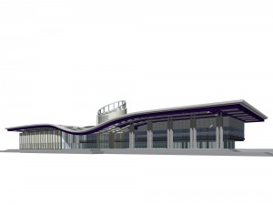 city planning office building fashion design - 165 3D Model