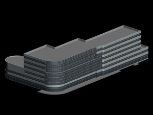 city planning office building fashion design - 167 3D 모델