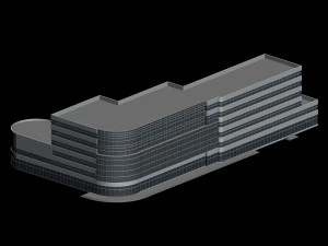 नगर नियोजन कार्यालय भवन फैशन डिजाइन - 167 3D मॉडल