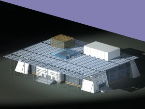 city planning office building fashion design - 177 3D Model
