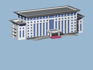 city planning office building fashion design - 179 3D 模型