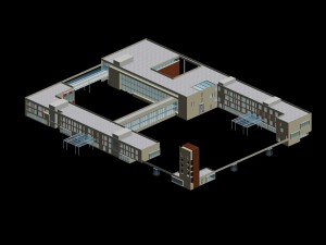 city planning office building fashion design - 181 3D 모델