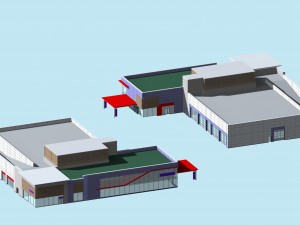 city planning office building fashion design - 187 Modello 3D