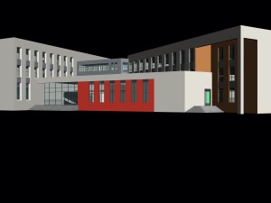 city planning office building fashion design - 194 3D Модель