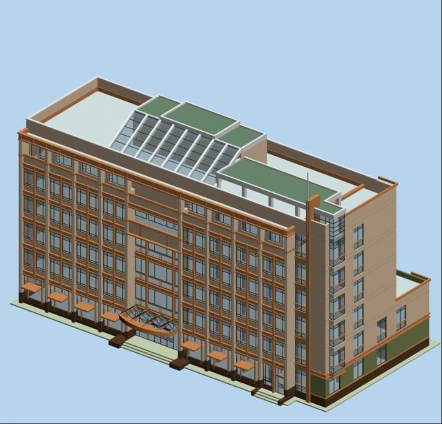 city planning office building fashion design - 196 Modèle 3D .c4d .max .obj .3ds .fbx .stl .blend 