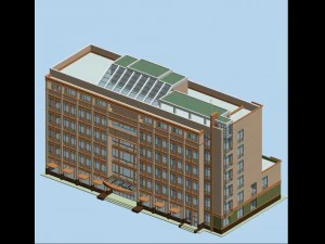 desain busana gedung perkantoran perencanaan kota - 196 Model 3D