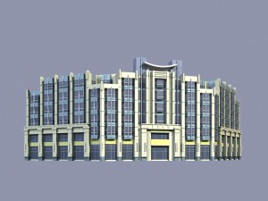 city planning office building fashion design - 197 Modèle 3D
